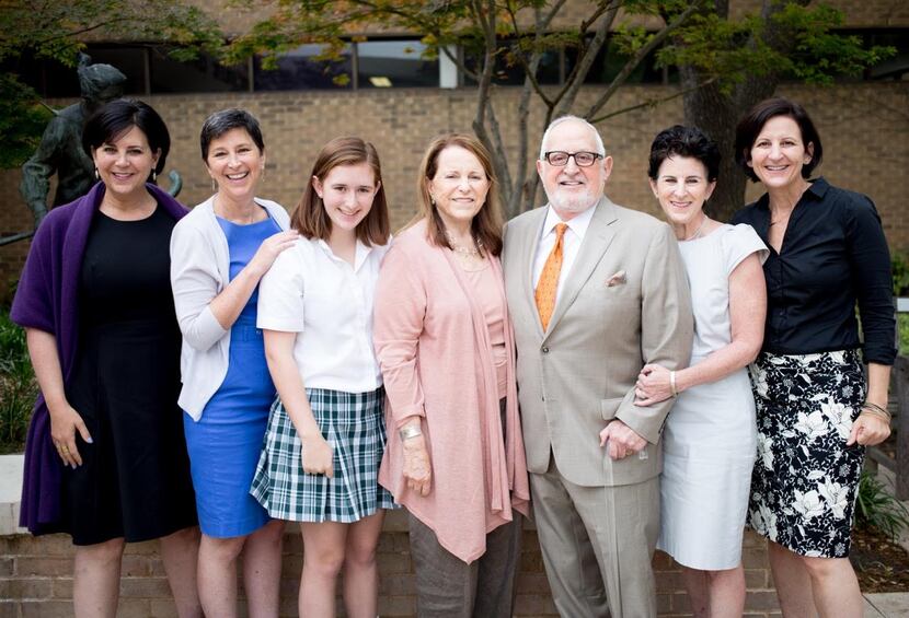 From left: Robin Kramer, Jessica Kramer, granddaughter Bebe Sullivan, Joan Kramer, Dr....