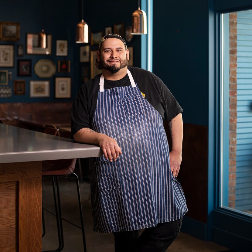 Bread baker Matt Ramirez of Lucia restaurant in Dallas