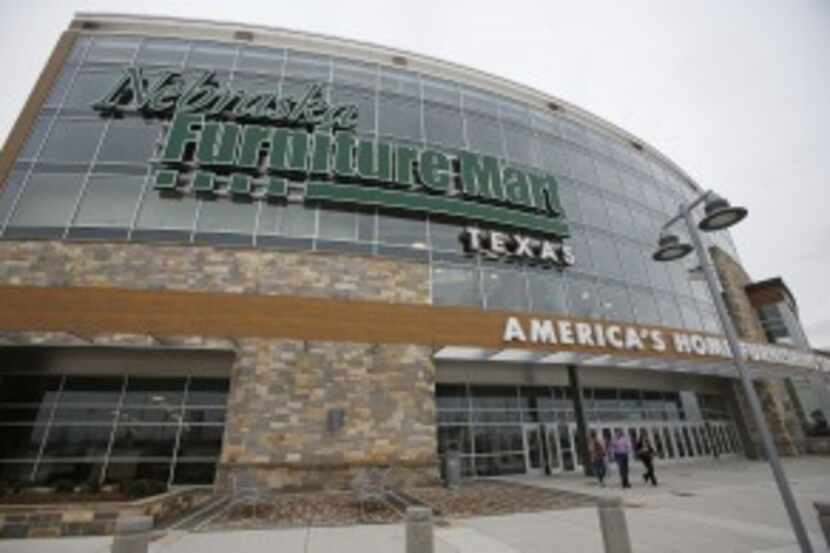  The Nebraska Furniture Mart in The Colony is doing more than $9 million a week in sales....