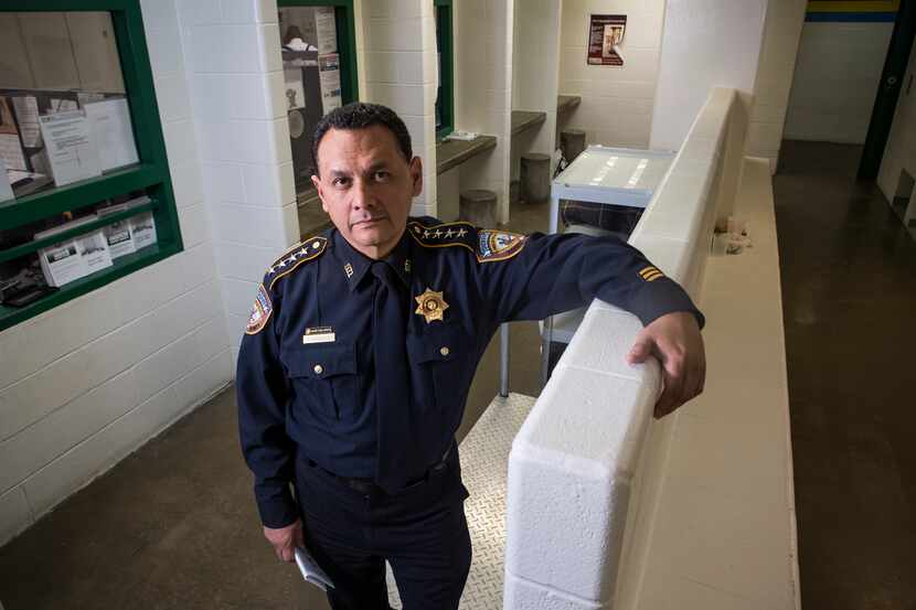 Harris County Sheriff Ed Gonzalez at the Harris County Jail in Houston on Feb. 21, 2017.