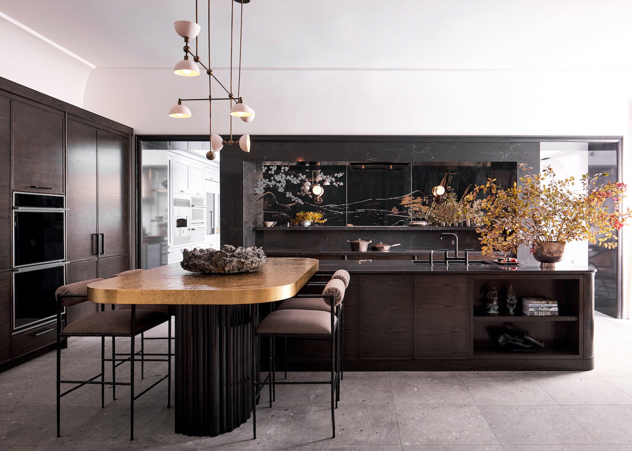 The main kitchen at the Kips Bay Decorator Show House Dallas. This room was designed by Chad...