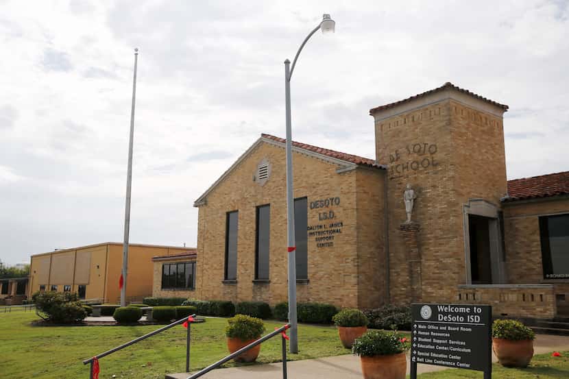 DeSoto ISD administration building in DeSoto is pictured in this file photo.