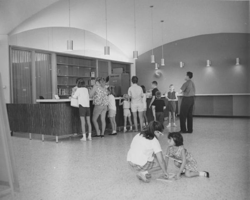 The Preston Royal branch library, which is on Royal Lane near Preston Road, opened in 1964.