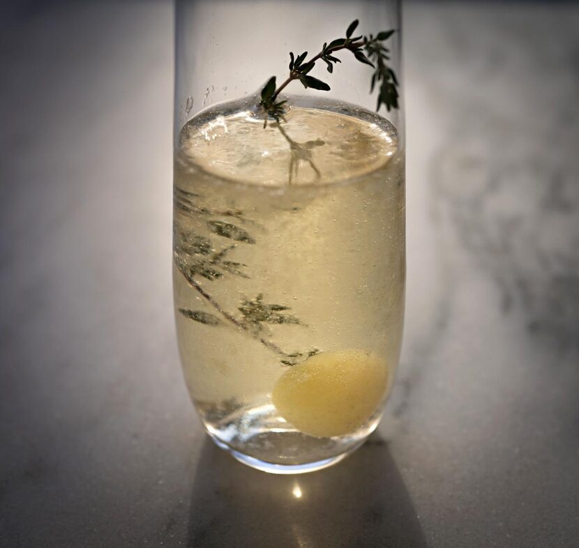 Sparkling Pear Shrub at Top Knot