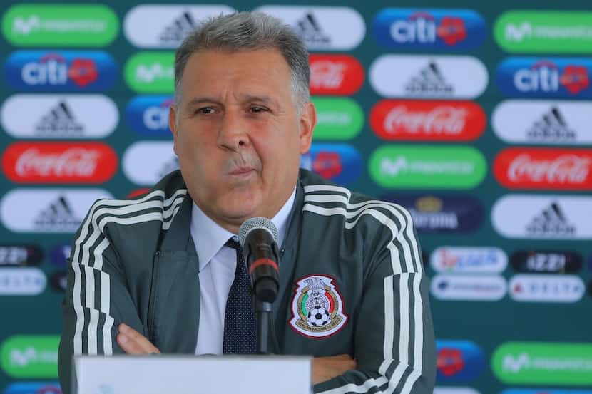 El entrenador de la selección mexicana, Gerardo Martino, se quedó sin el partido amistoso...