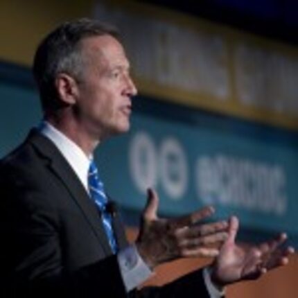  Democratic presidential candidate, former Maryland Gov. Martin O'Malley.  (AP Photo/Jose...