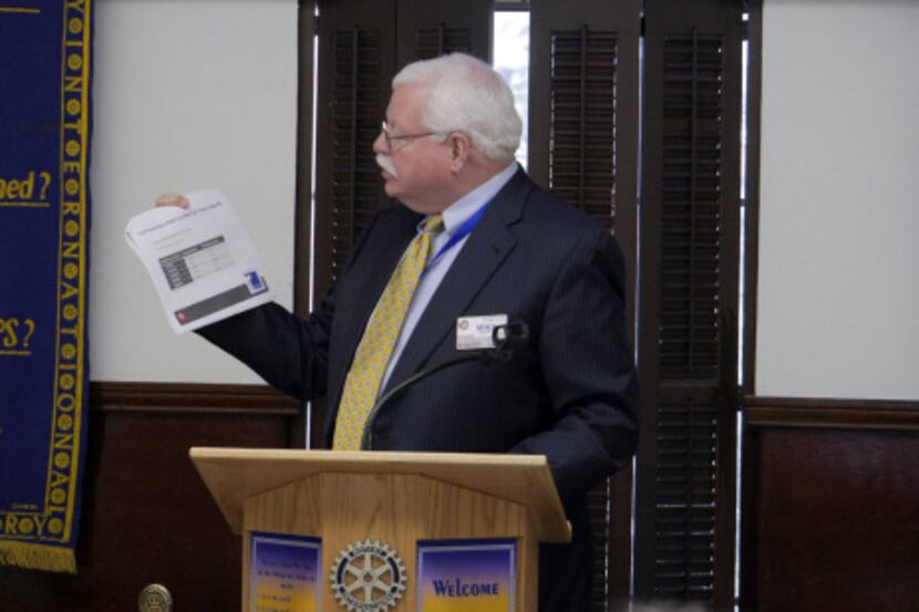 State District Judge B. Michael Chitty talked with Terrell Rotarians last month about what's...