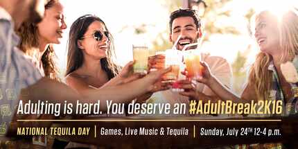 Top Golf is having a National Tequila Day Party July 24, 2016. 