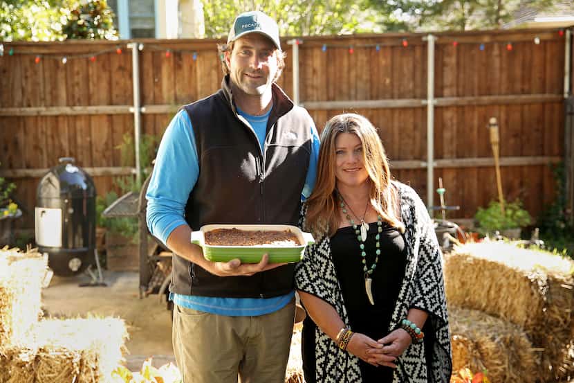 Diane Fourton and Justin Fourton, the co-owners of the Pecan Lodge restaurant in Deep Ellum,...