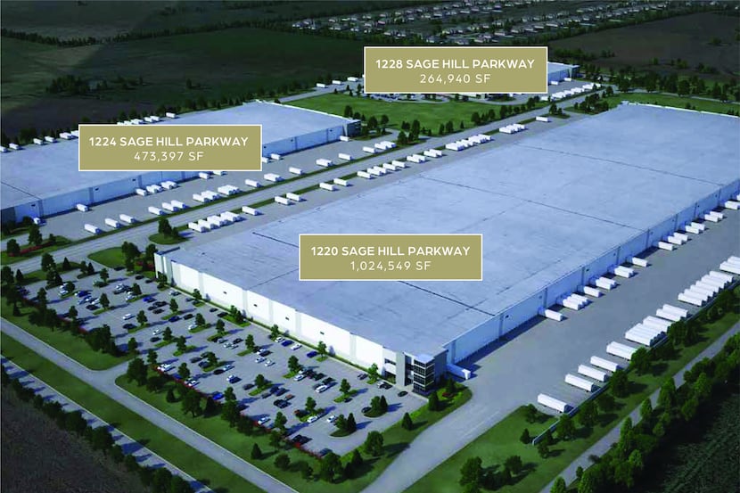 Developers are starting work in Forney on a Gateway Crossing Logistics Park with three...