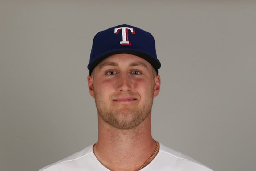 Texas Rangers prospect Kyle Cody. Headshot. Mugshot. Courtesy of the Texas Rangers.