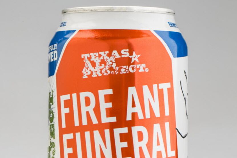 Fire Ant Funeral amber ale from Texas Ale Project 