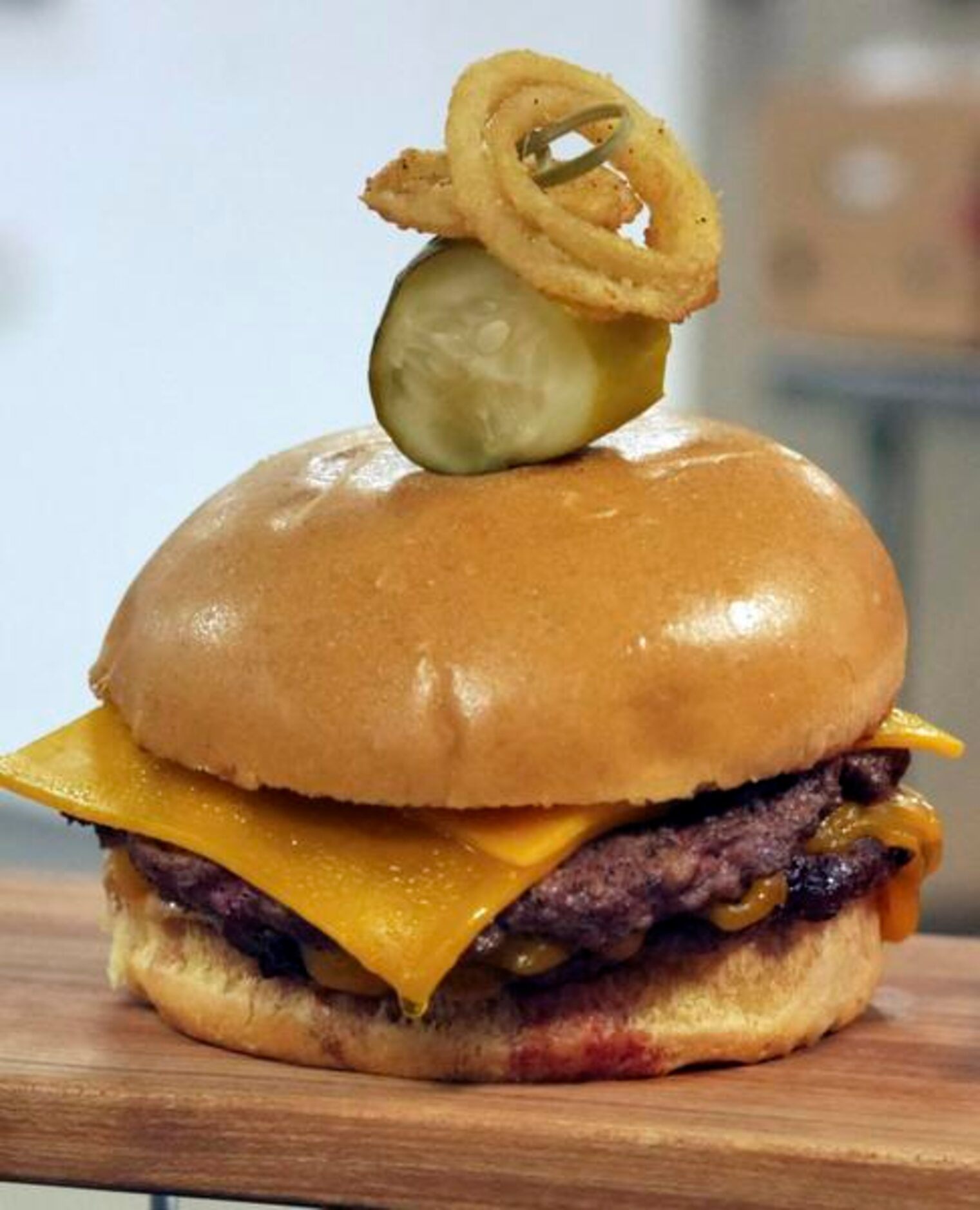 
The Zone Chef-Crafted Burger for $13 was created by Legends Executive Chef Orazio LaManna...