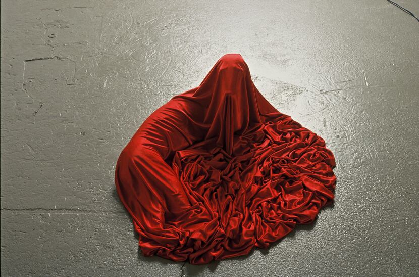 Works by Dallas artist Frances Bagley are part of the Pandemic Faire. This is Bagley's 'Red...
