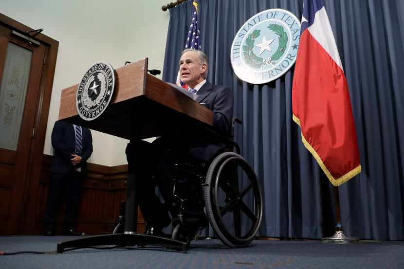 Texas Gov. Greg Abbott announces that there will be a special session of the Texas...