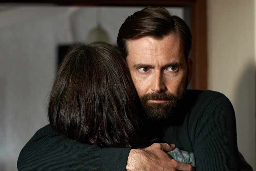 David Tennant stars in the new Acorn TV series "Deadwater Fell," which revolves around the...