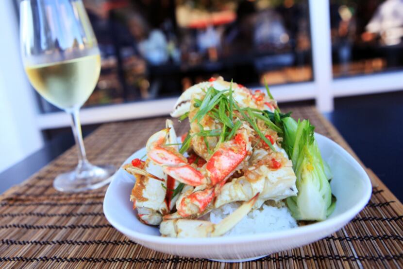 We've said that the dungeness crab with chili, garlic and scallion is one of the best main...