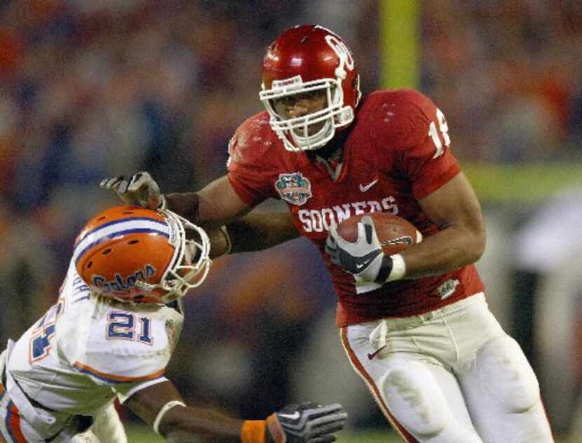 Tight end: Jermaine Gresham, Oklahoma (34% of the vote) / Career stats: 111 receptions,...