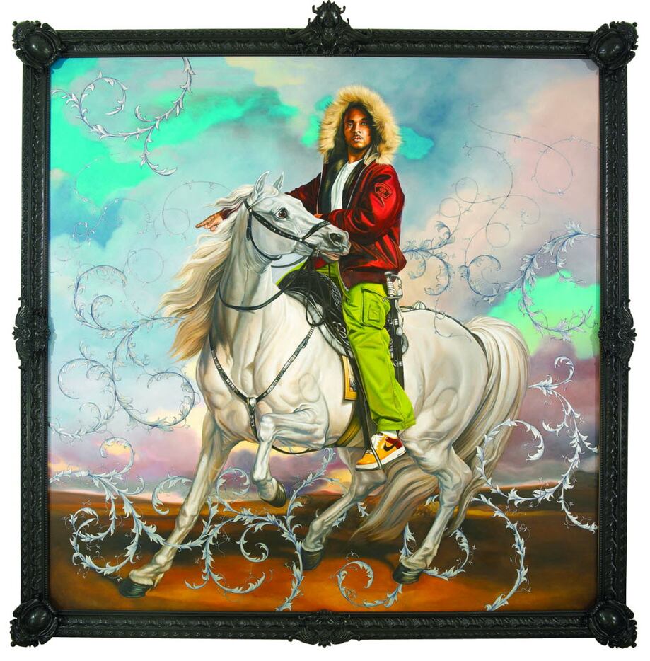 Colonel Platoff on His Charger by Kehinde Wiley (American, born 1977). 