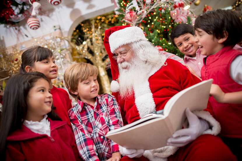 Visita a Santa en el mall de Irving hasta el 24 de diciembre.
