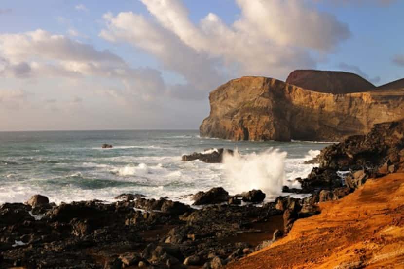 The Capelinhos volcano on the Azores island of Faial forced much of the region's population...
