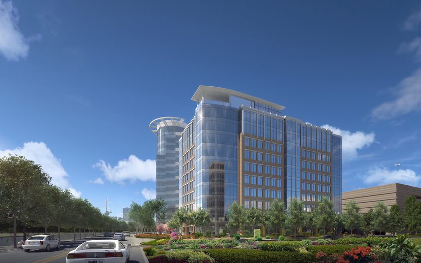 The office tower is planned just north of Arapaho Road.