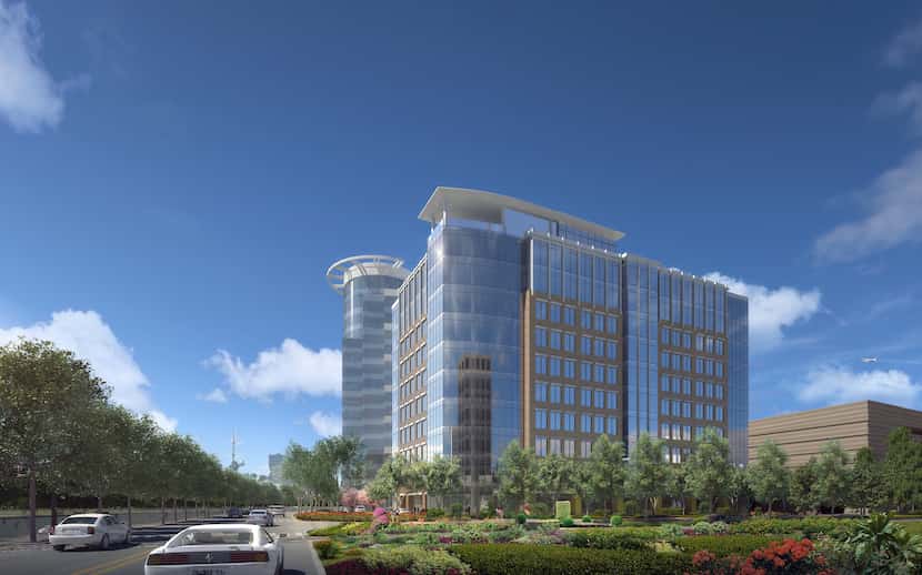 The office tower is planned just north of Arapaho Road.