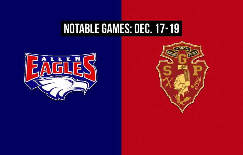Notable games for the week of Dec. 17-19 of the 2020 season: Allen vs. South Grand Prairie.