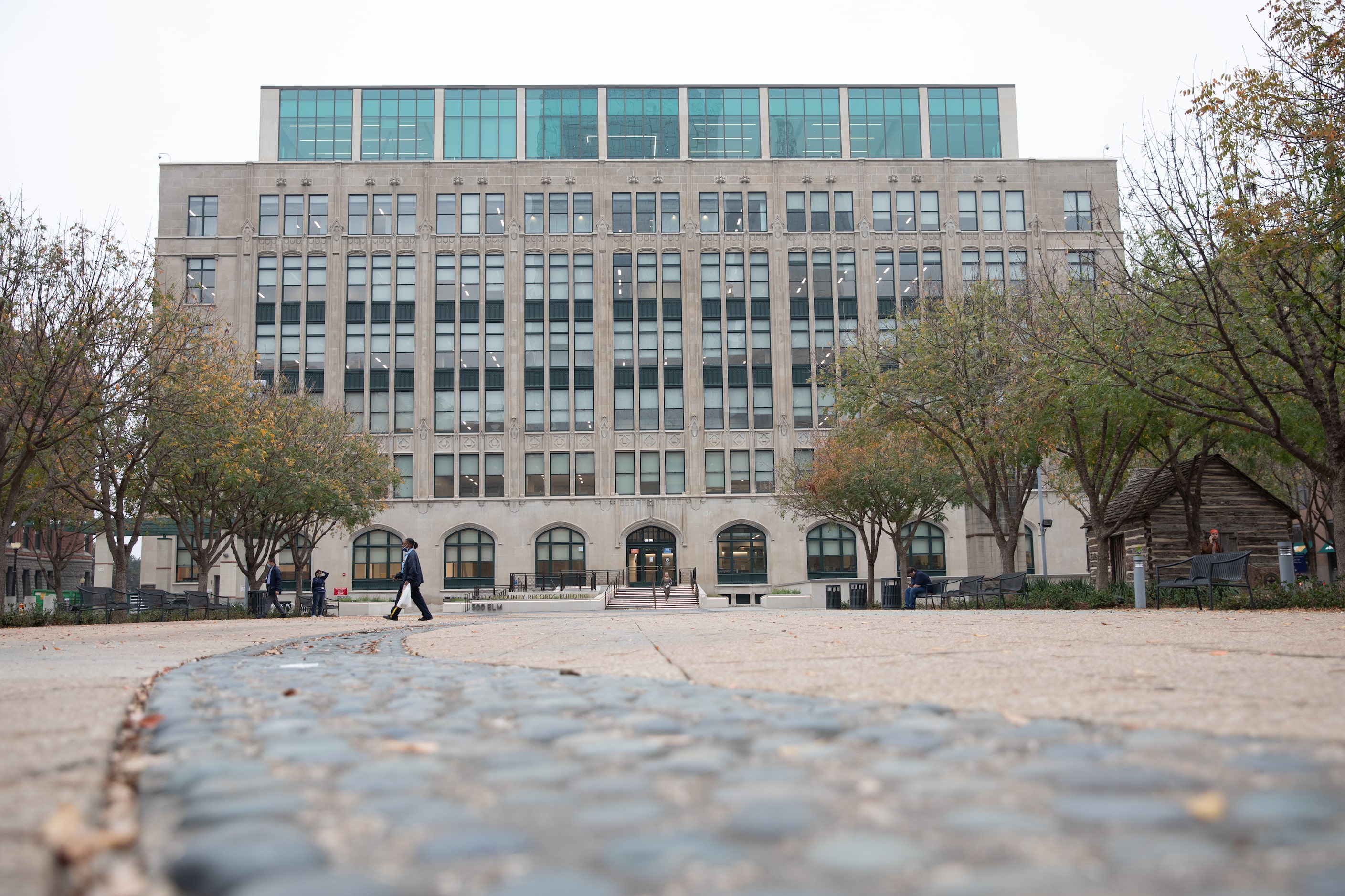 The Dallas County Records Building sits at 500 Elm Street in downtown Dallas on December 31,...