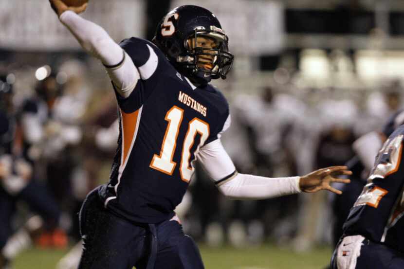 Kent Myers, Sachse (5A): 96-130-1-1,460, 19 TDs passing; 44-372, 8.45 yards/carry, 4TDs...
