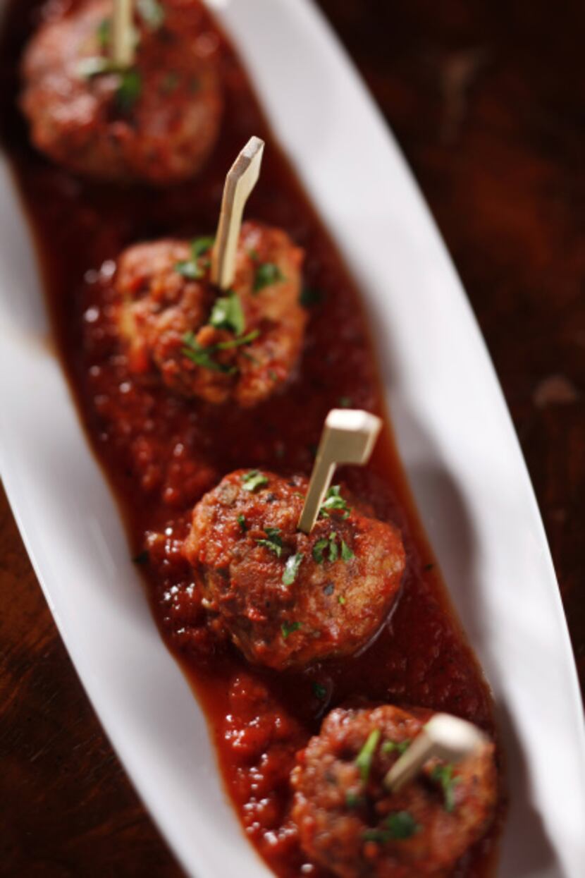 The basic meatballs for this recipe can be finished with either a Greek or Mexican-style...
