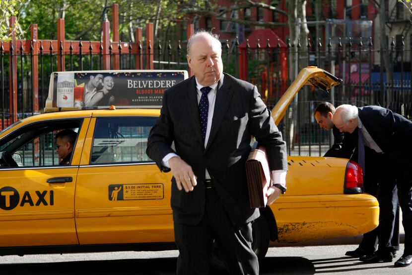 FILE -- John Dowd outside of federal court in Manhattan in May 2011. Dowd, President Donald...
