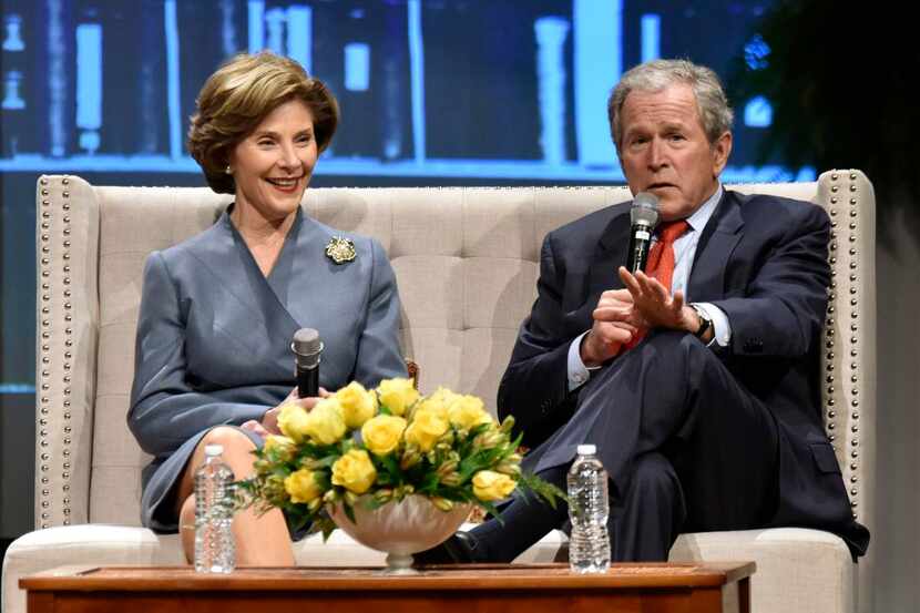 
George W. Bush and Laura Bush are the honorary chairs of the Make-A-Wish North Texas gala
