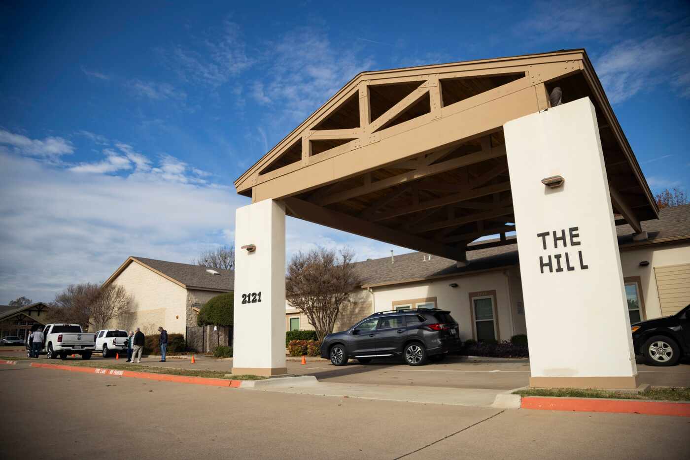 The exterior of The Hill Community Center in Plano on Thursday, Dec. 14, 2023.