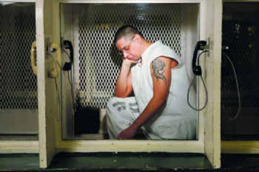  Although death row inmate Joseph Garcia is in the same prison as the four remaining members...