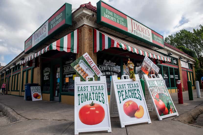 Jimmy’s Food Store is located on Bryan Street in Dallas.