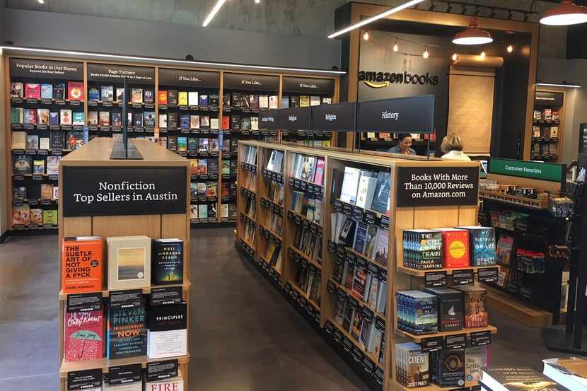 The first Amazon Bookstore in Texas opened in Austin on March 6, 2018 in Domain Northside.