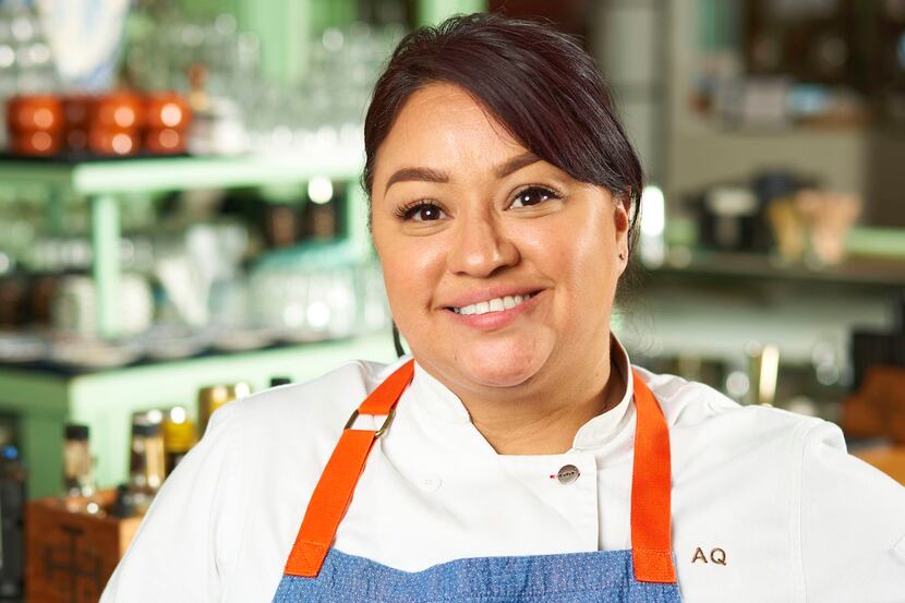 Chef Anastacia Quiñones-Pittman of José standing in her Park Cities restaurant.