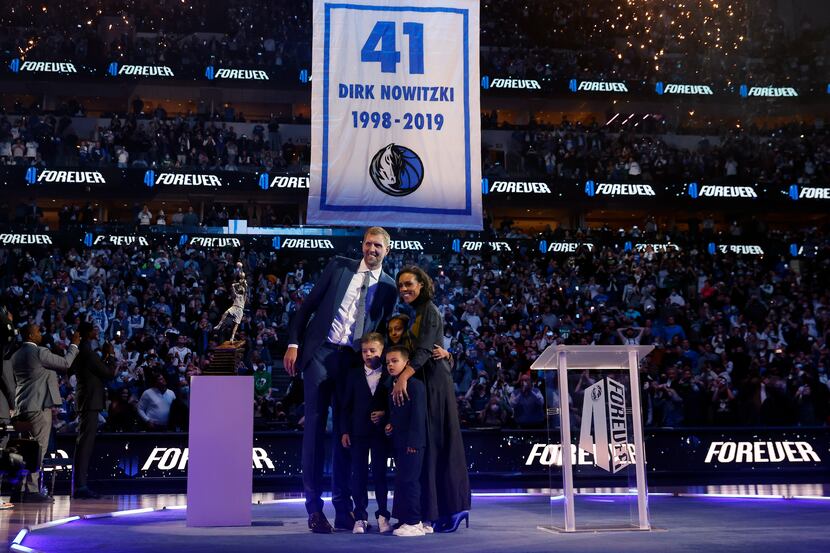 Dirk Nowitzki's number 41 jersey to be retired by Dallas Mavericks