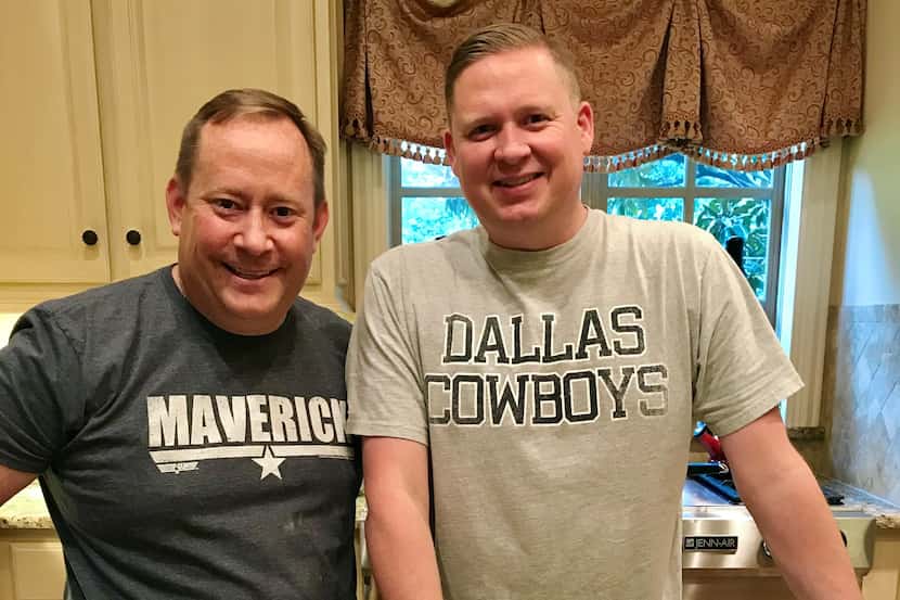 Brothers-in-law Jonathan Boyd (left) and Josh Eason have been hosting their "Cowboy Cookup"...