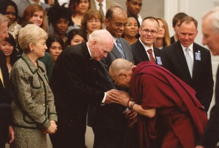 In 2011, the Dalai Lama reached out to Swann during a visit to Dallas as part of the Hart...