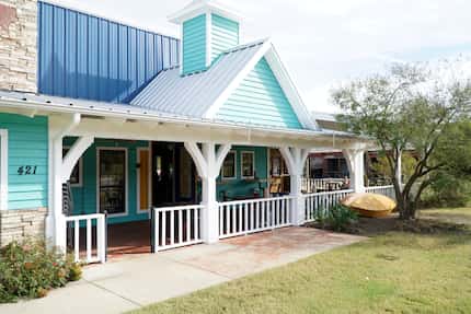 St. Argyle's Cajun Kitchen & Pirogue Sales is a former Fuzzy's Taco Shop. Inside, the...