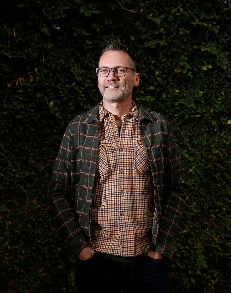 William Baker poses for a portrait outside his office at JonesBaker. Baker has photographed...