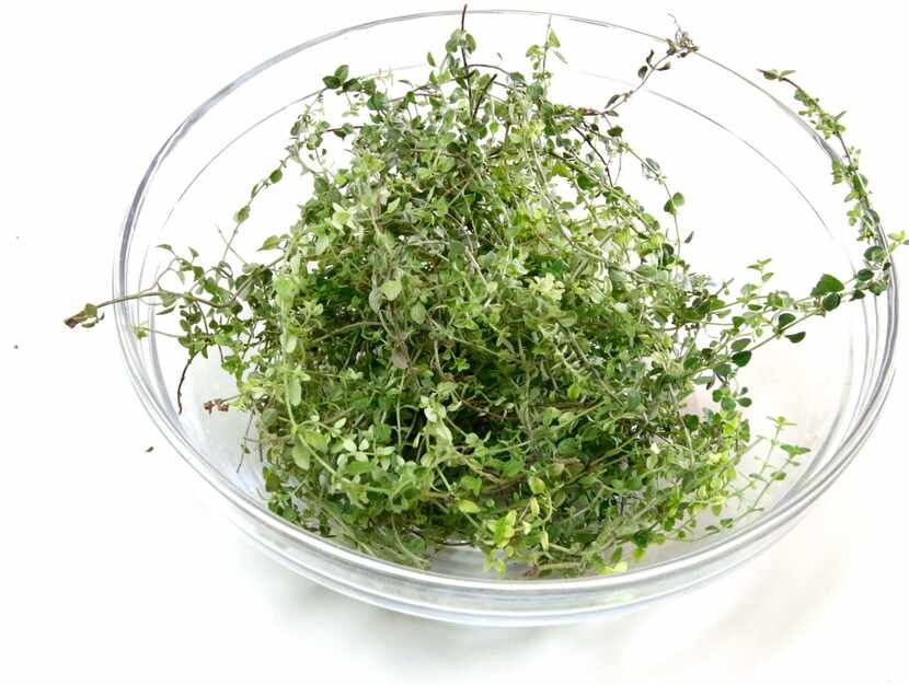 
At harvest time, herb gardeners tend to dry their herbs in any empty spot around the house. 
