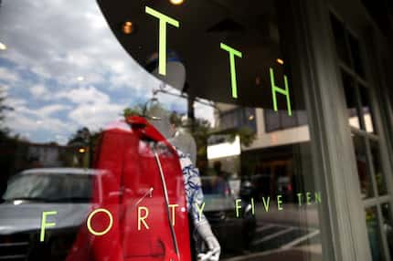 Exterior of TTH Forty Five Ten at Highland Park Village in Highland Park, Texas on Sept. 2,...