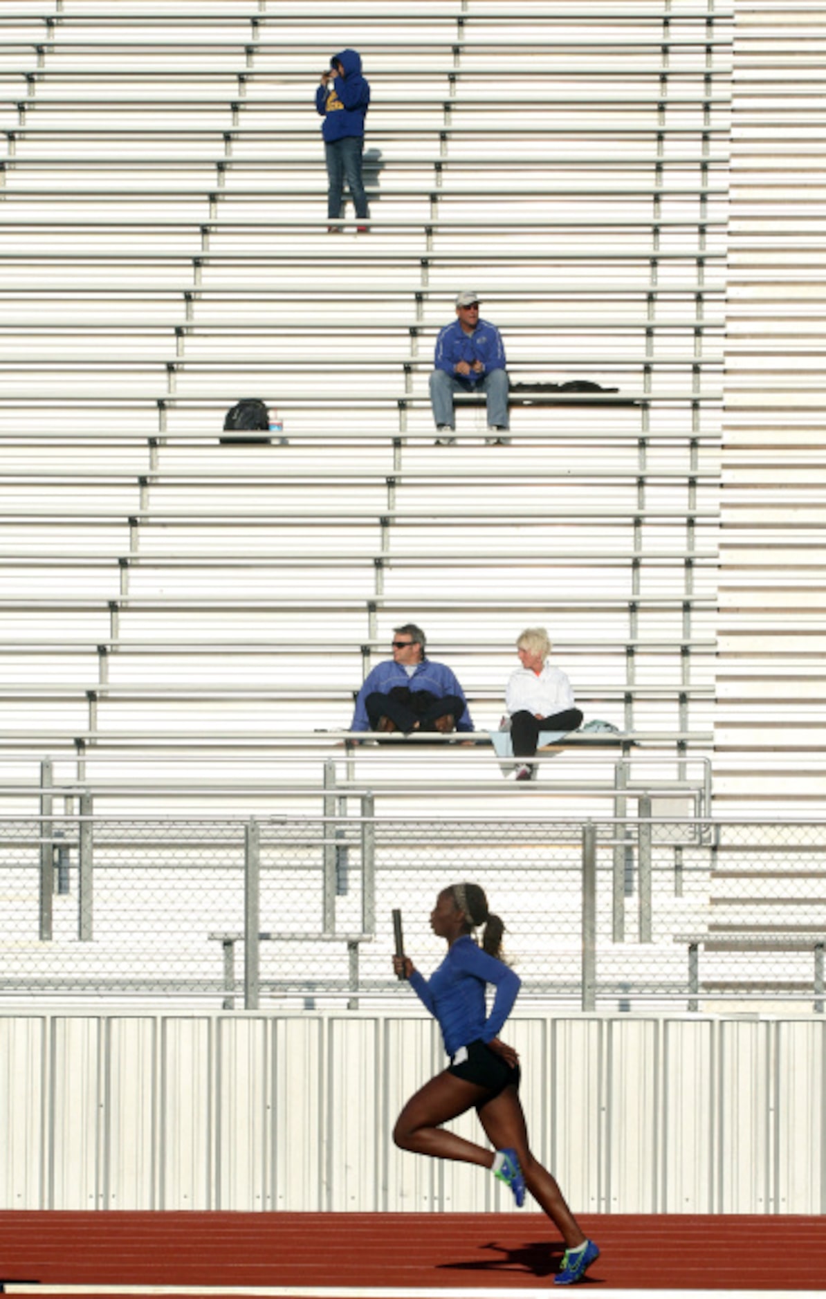 Hebron's Jamal Adams edges out Euless Trinity's Jaron Wilson and Rowlett's Amani Gaddis in...