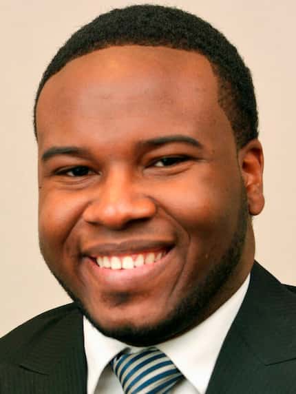 This Feb. 27, 2014, portrait provided by Harding University in Searcy, Ark., shows Botham Jean.