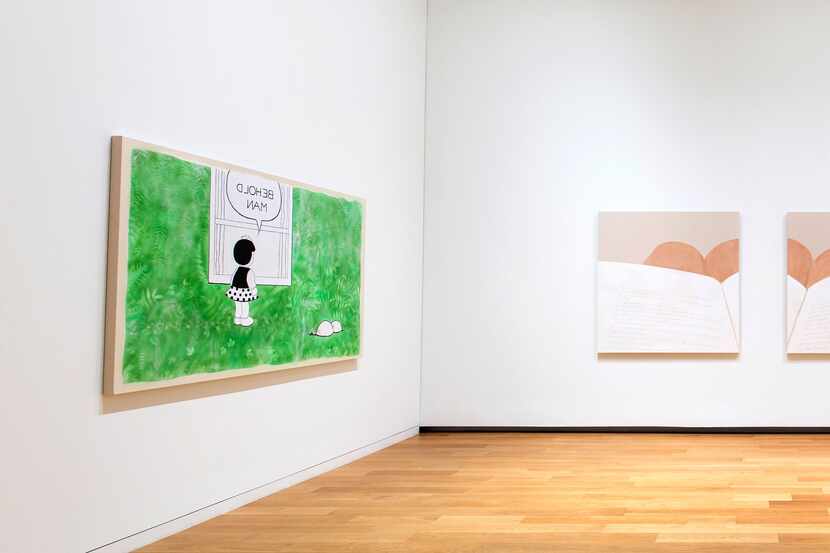 In "Focus: Frances Stark" at the Modern Art Museum of Fort Worth, the artist bounces between...
