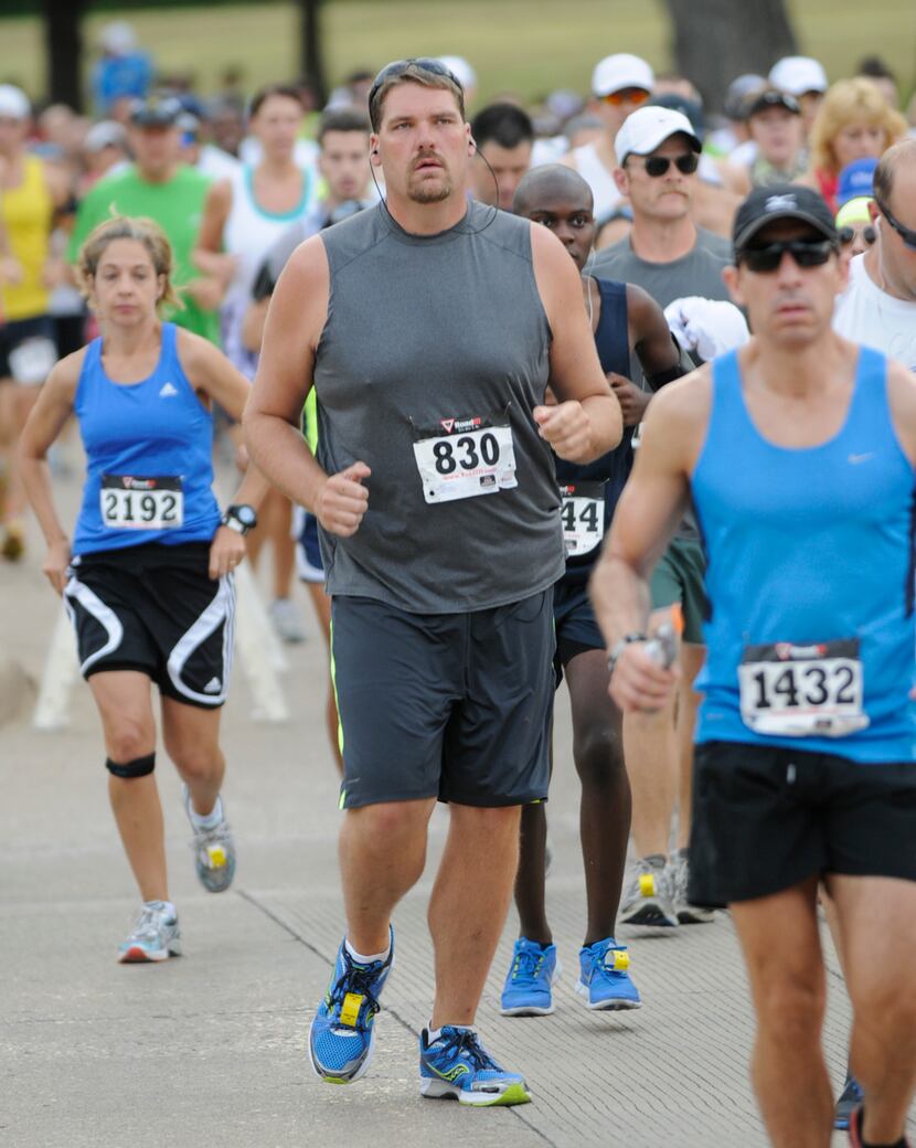 Chance Baker begins the Hottest Half at Norbuck Park on Sunday, August 12, 2012    