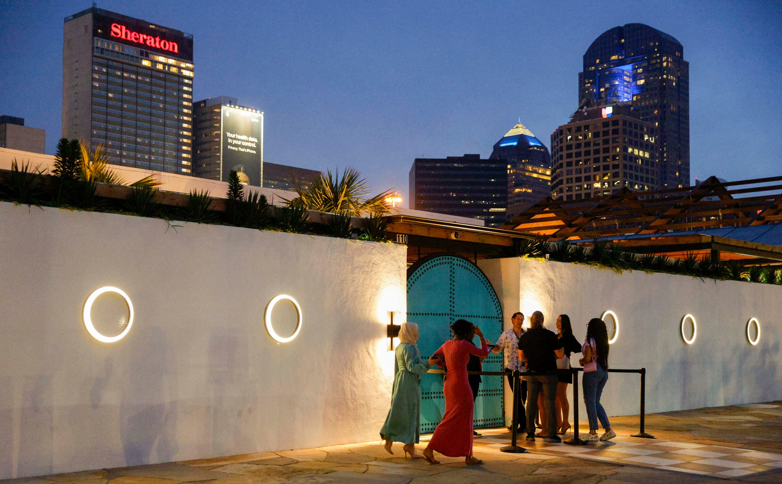 The entrance to Saaya in Deep Ellum, Saturday, June 17, 2023, in Dallas.